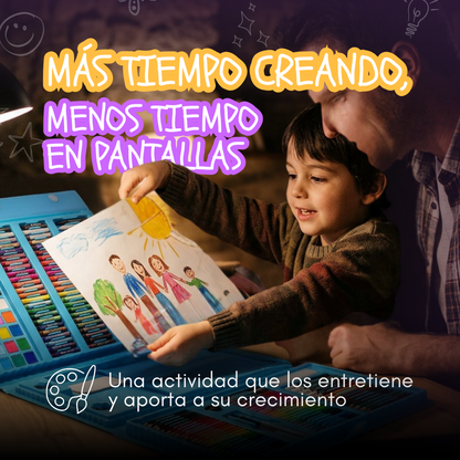 Art set de 208 piezas