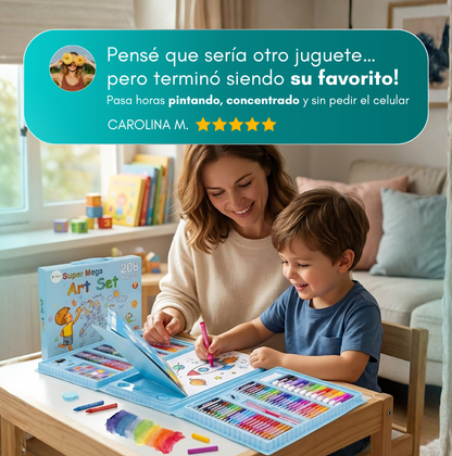 Art set de 208 piezas