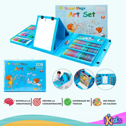 Art set de 208 piezas