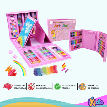 Art set de 208 piezas